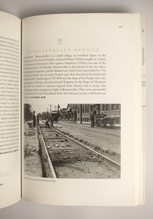 Toronto Street Name: An Illustrated Guide to Their Origins