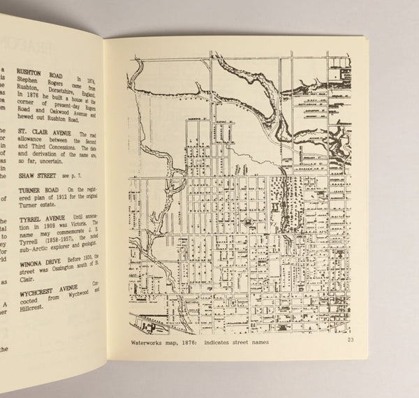 The Origins of Street Name in Toronto's Ward 5